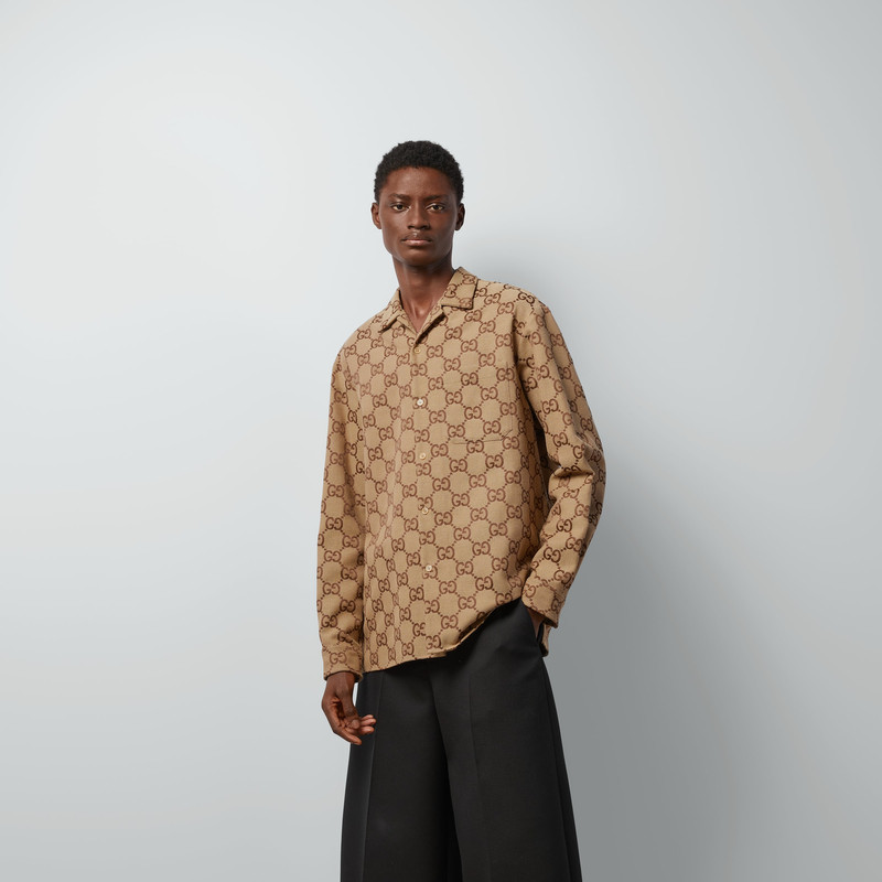 Maxi GG canvas shirt 5