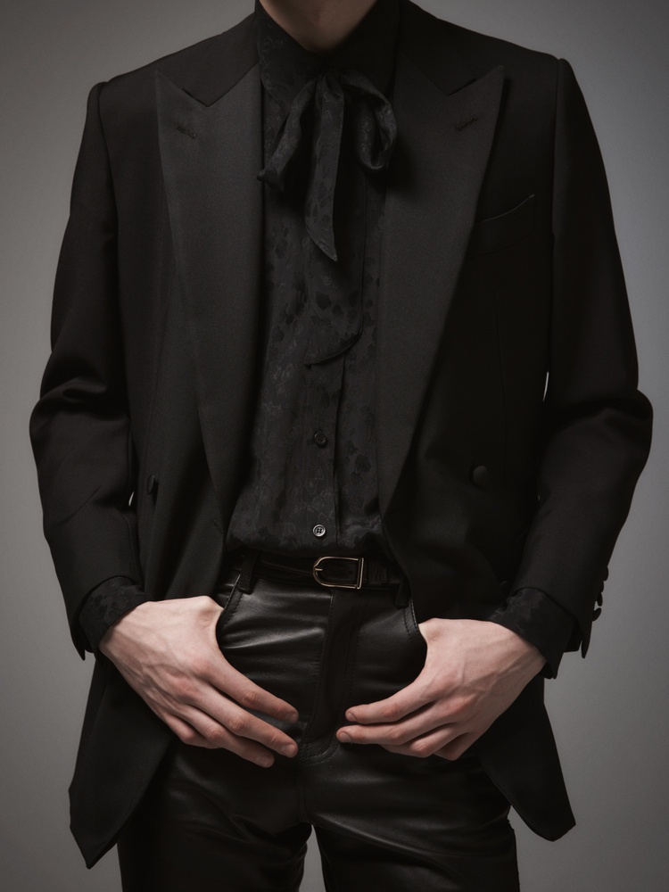 SHIRT 11  BLACK JACQUARD - 4