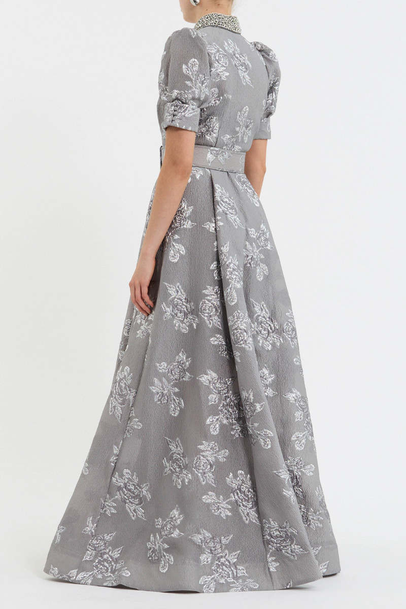 Ruth Short Sleeve Gown 4