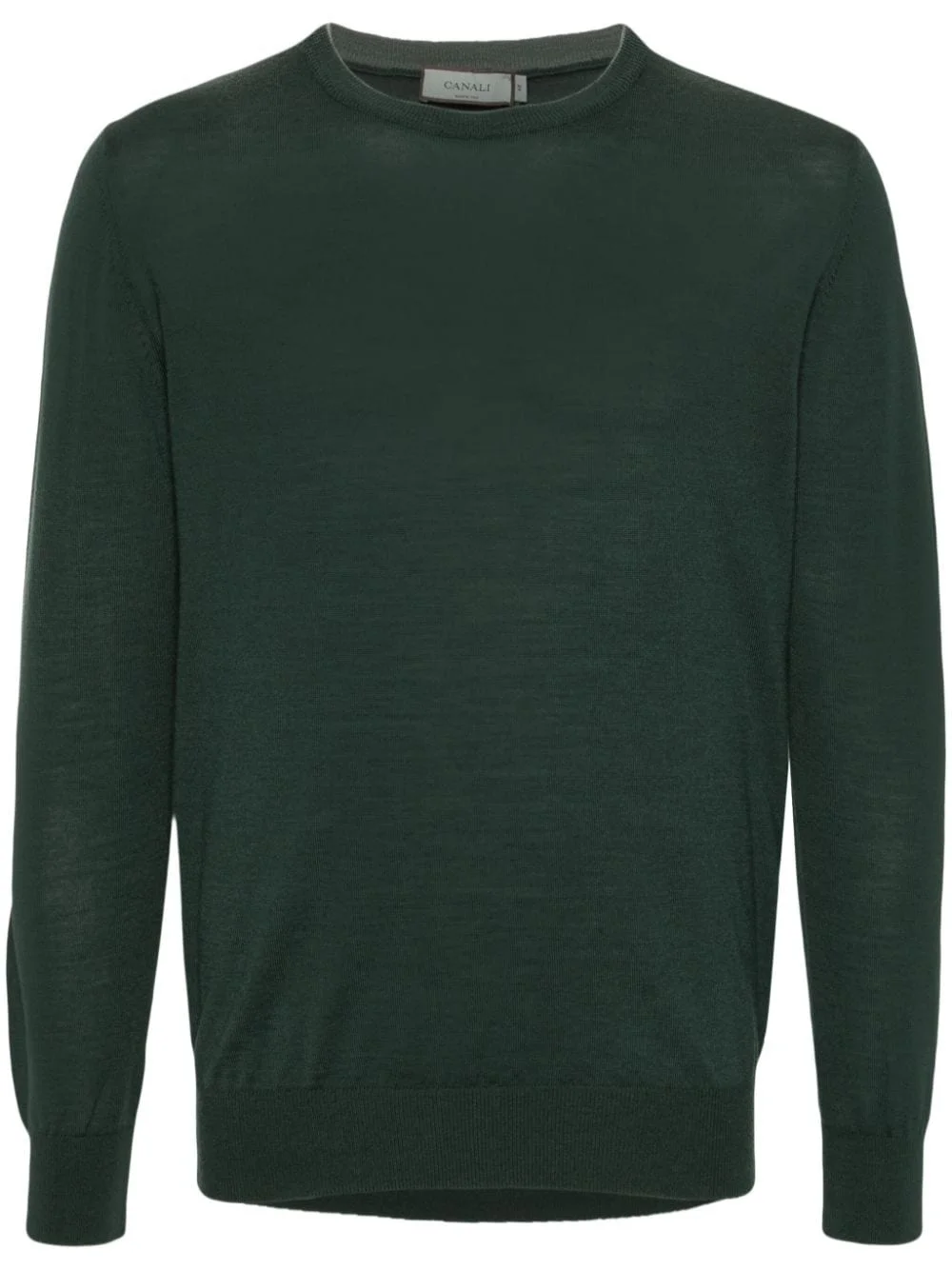 crew-neck merino-wool jumper - 1