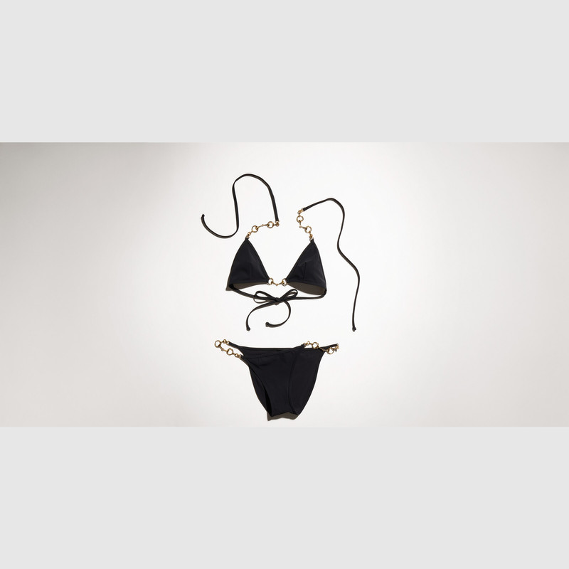 GUCCI Stretch jersey bikini with Horsebit outlook