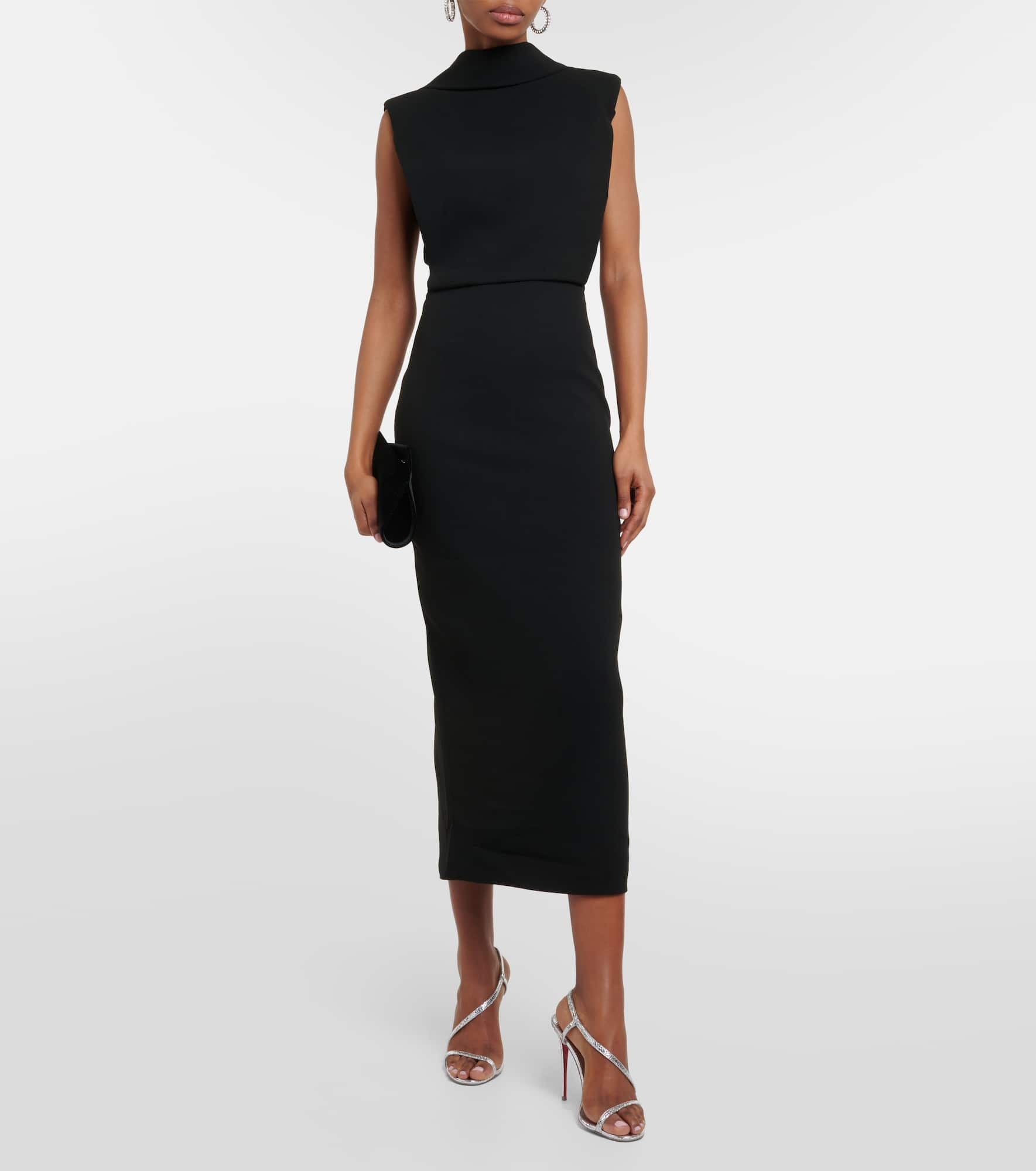 High neck cady midi dress - 2