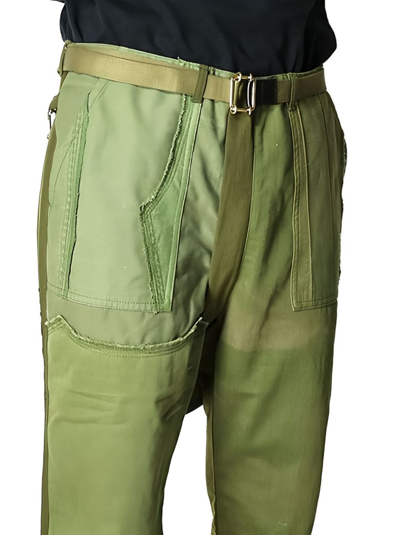 logo-print cargo trousers 4