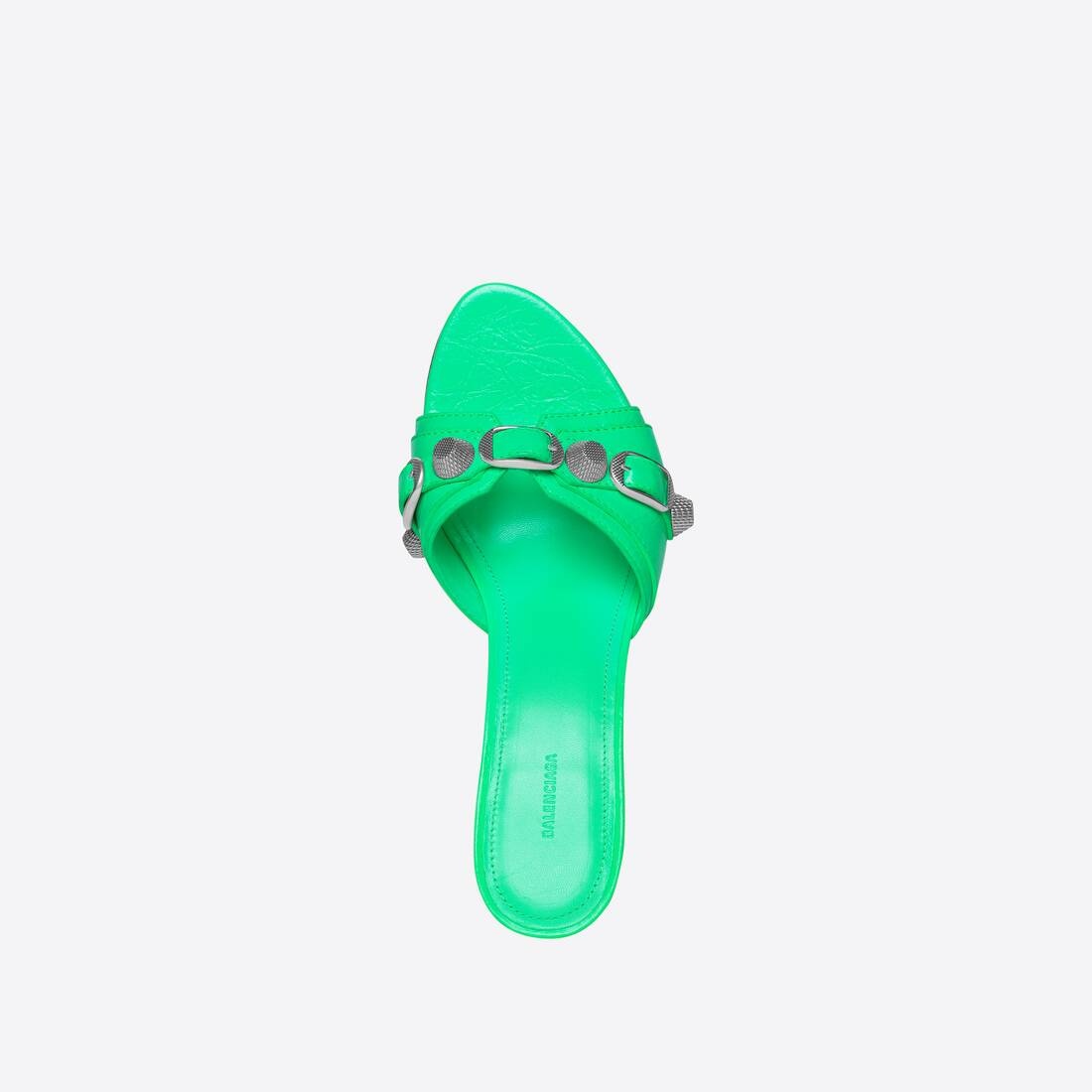 Women's Cagole 70mm Sandal in Green - 5