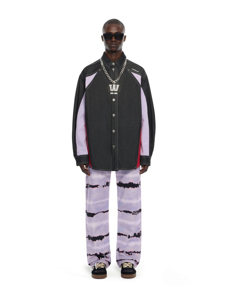 Off-White Color Block Military Overshirt outlook