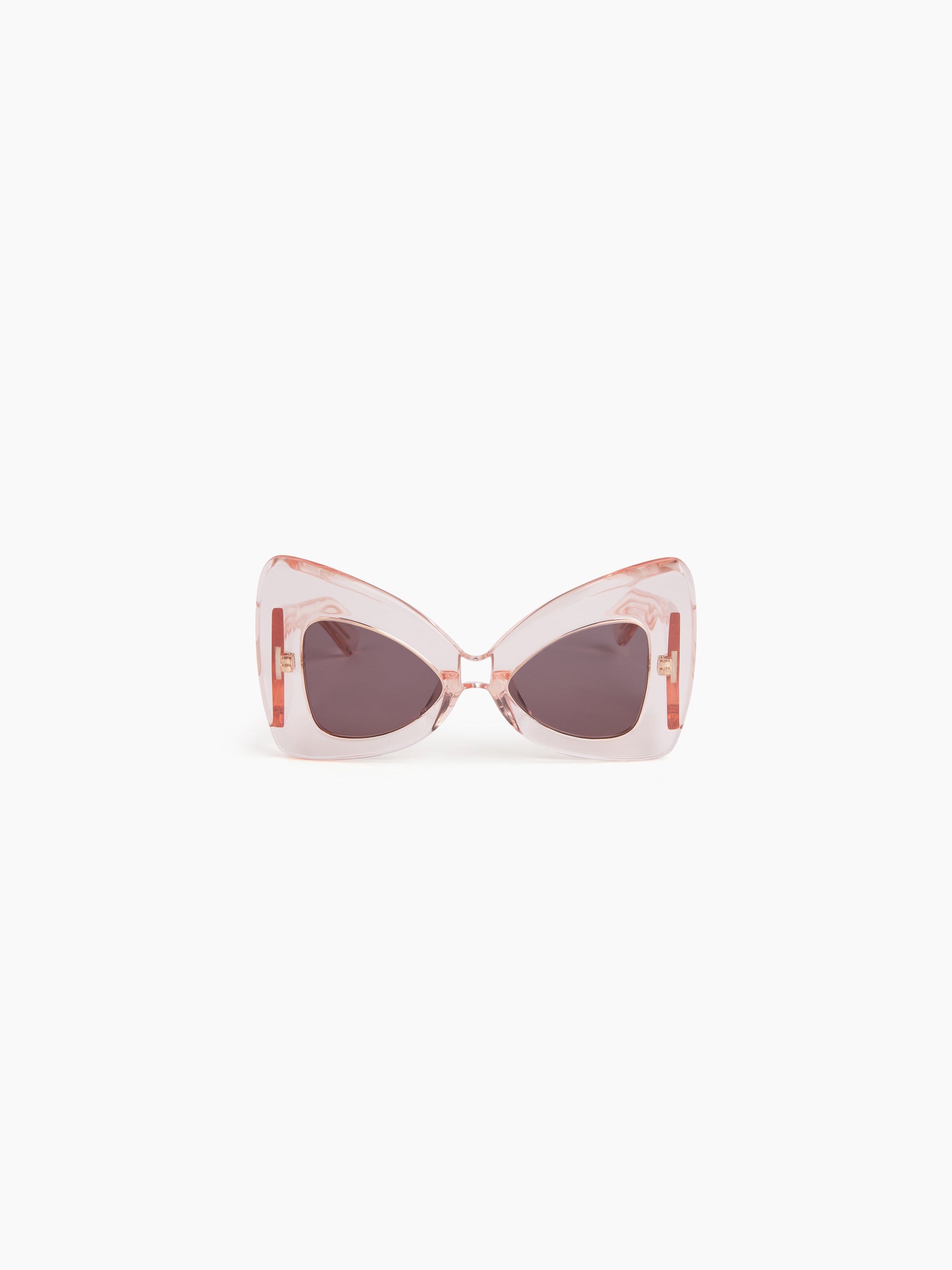 Precious butterfly shiny transparent Sunglasses - 1