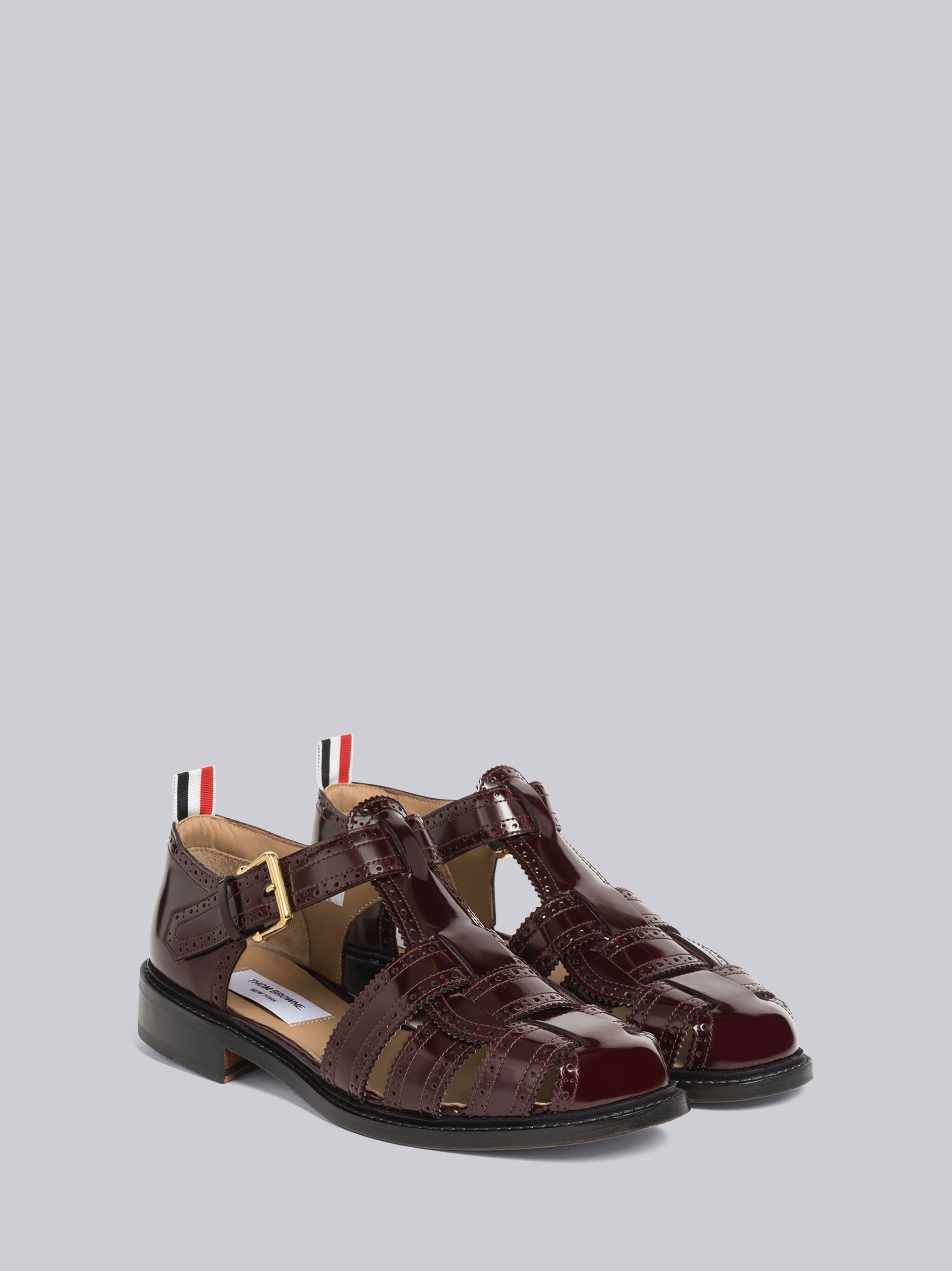 Soft Spazzolato Brogued Fisherman Sandal - 3