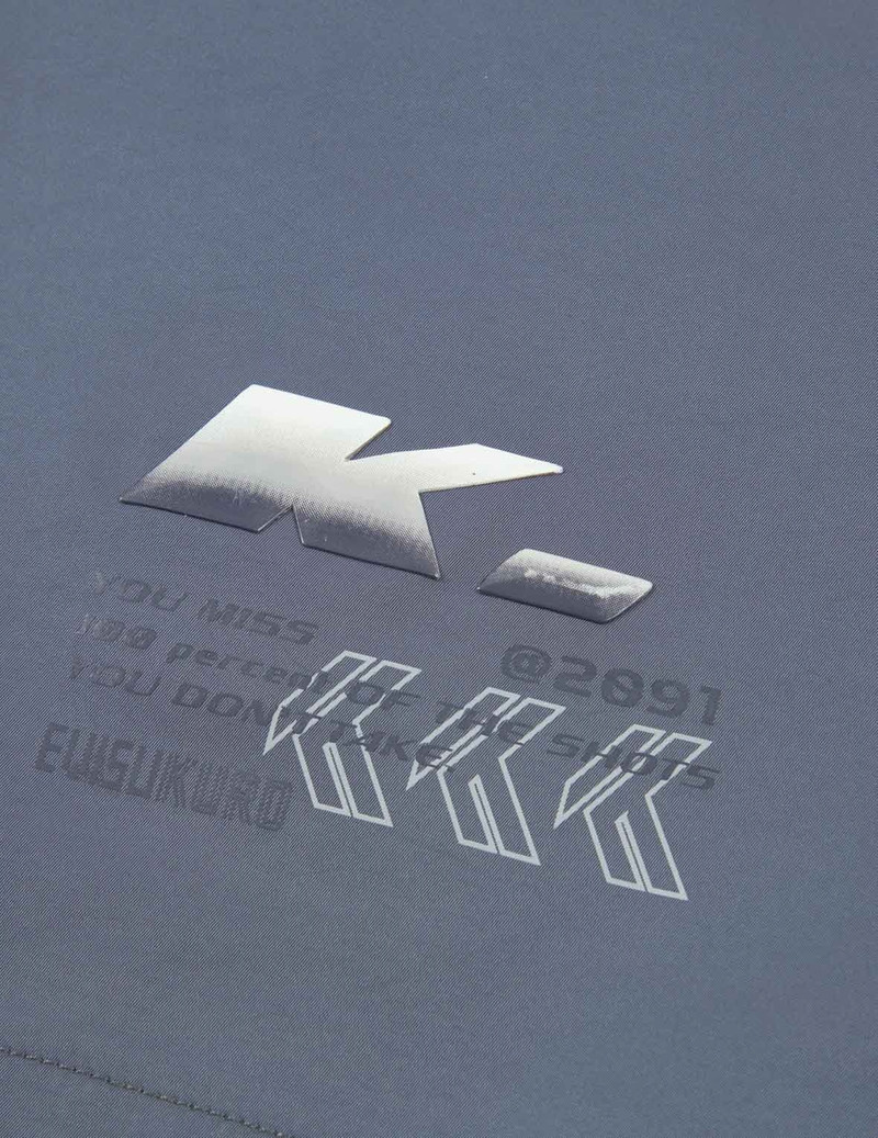 Logo Tape Padded Windbreaker Jacket 9