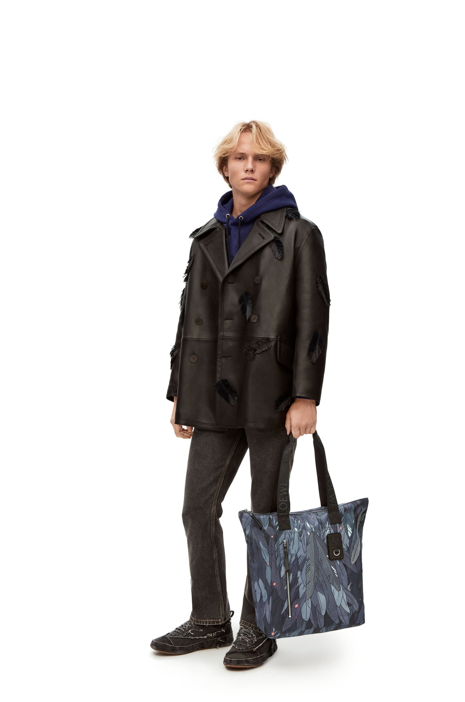 Howl vertical shopper in nylon - 7