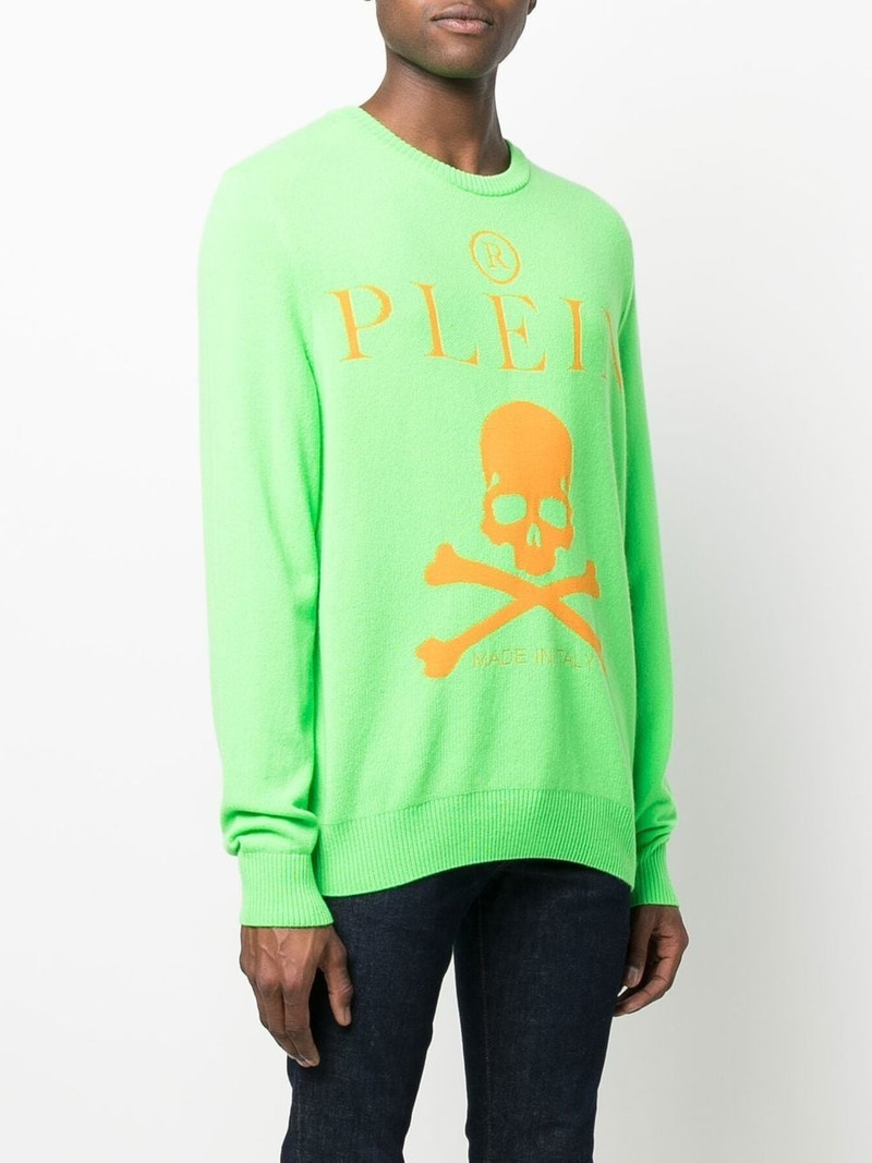 Skull And Plein cashmere jumper 3