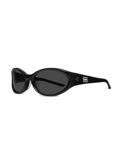 GENTLE MONSTER Sphere 01 oval-frame sunglasses outlook
