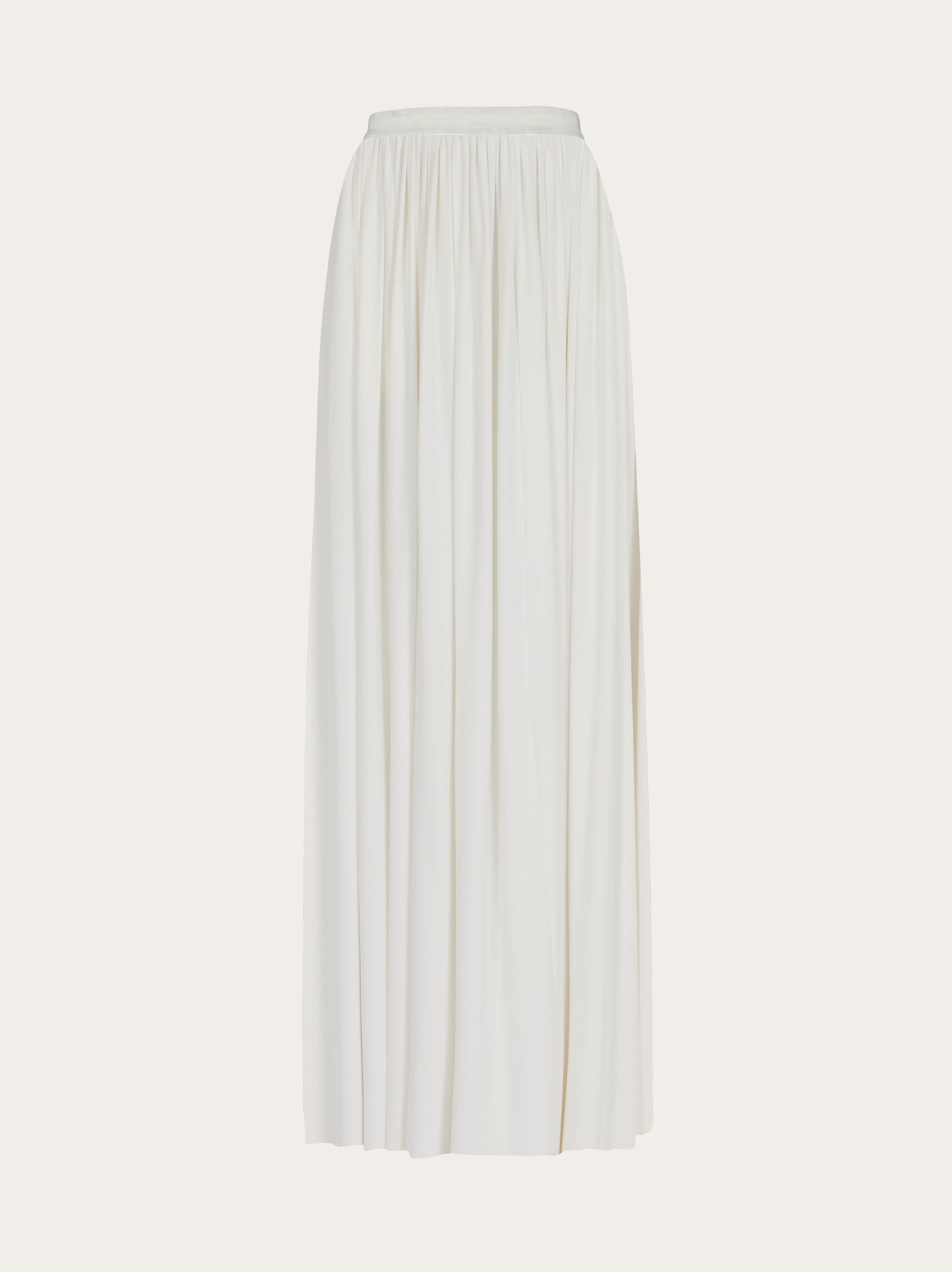 Longline draped skirt - 1