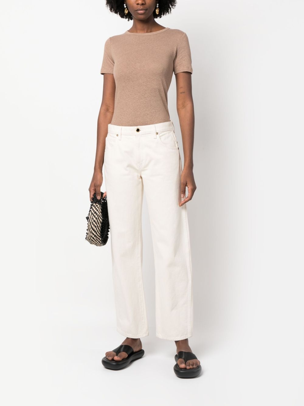 round neck T-shirt - 2