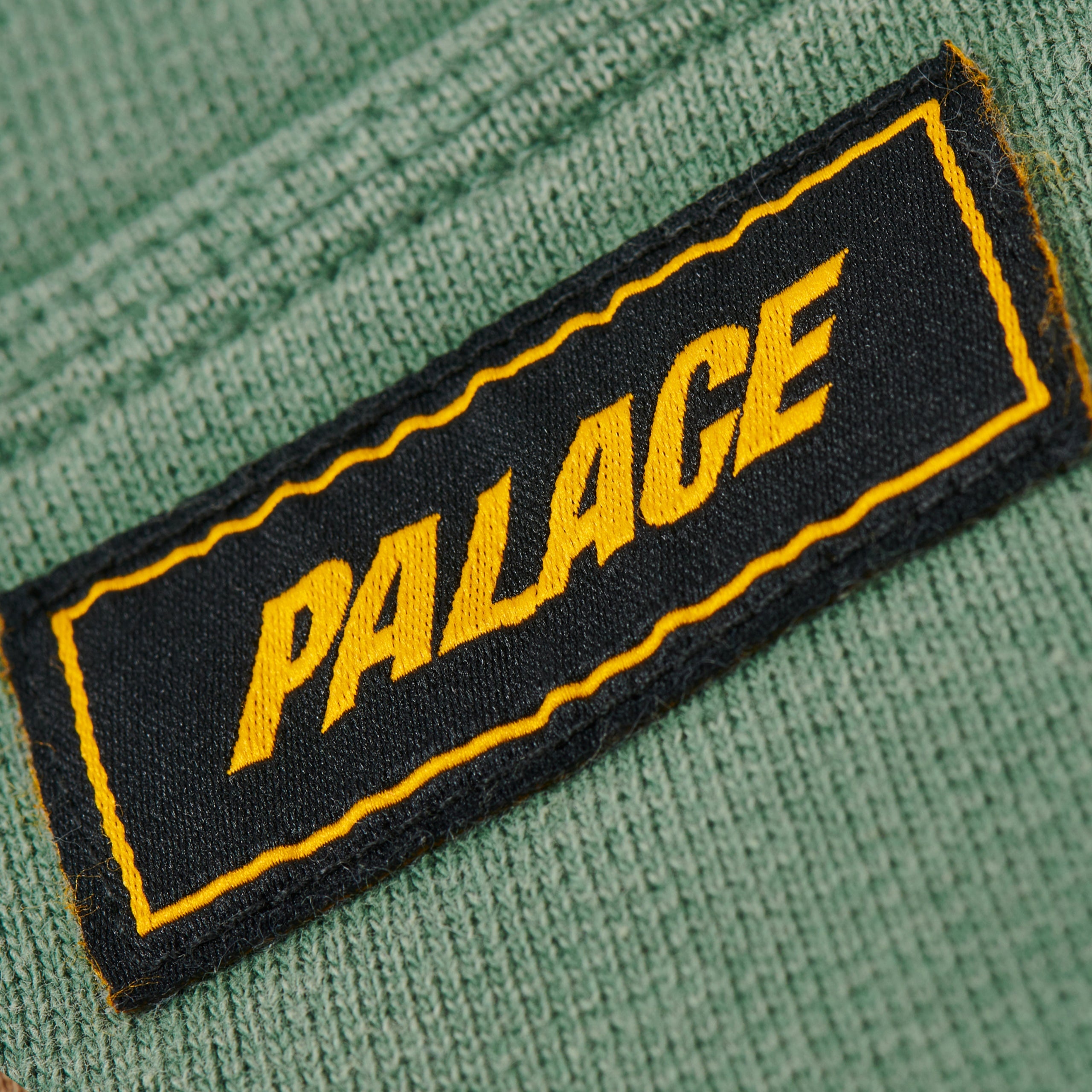 TRIPLE STITCH ZIP HOOD PIGMENT GREEN - 3