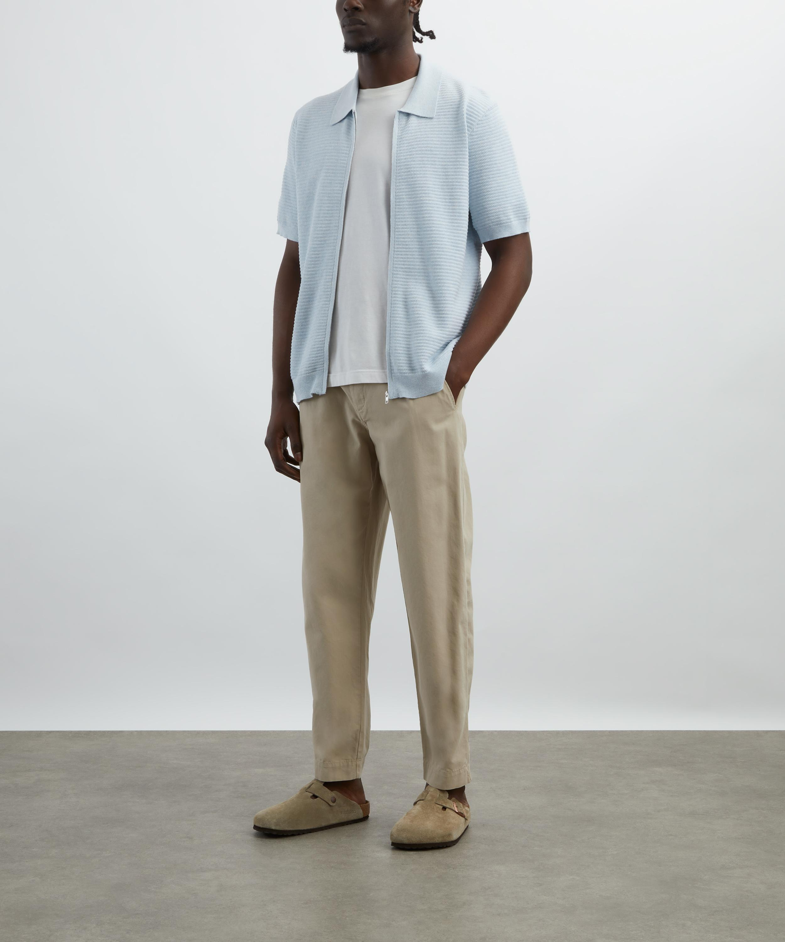 Gustav Horizontal Cotton Polo - 2
