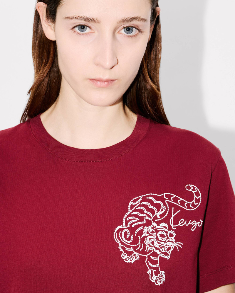 'KENZO Star Tiger' embroidered loose T-shirt 7