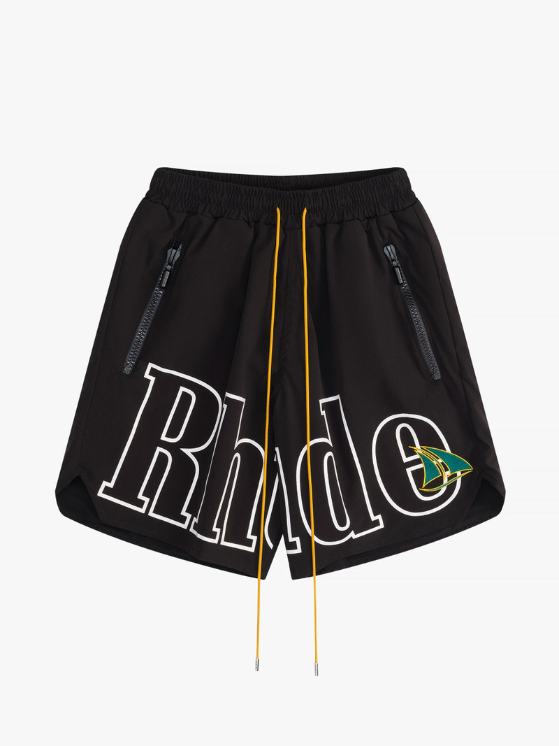 RHUDE ST.TROPEZ CREST LOGO SHORT 1