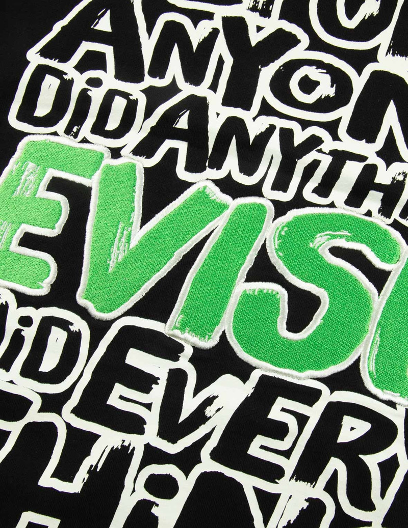 RAZER X EVISU GODHEAD AND SLOGAN EMBROIDERY HOODIE 9