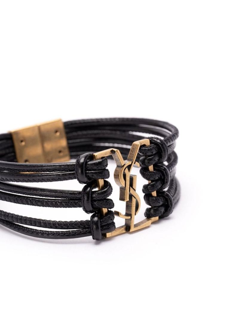 SAINT LAURENT Babylone Cord bracelet outlook