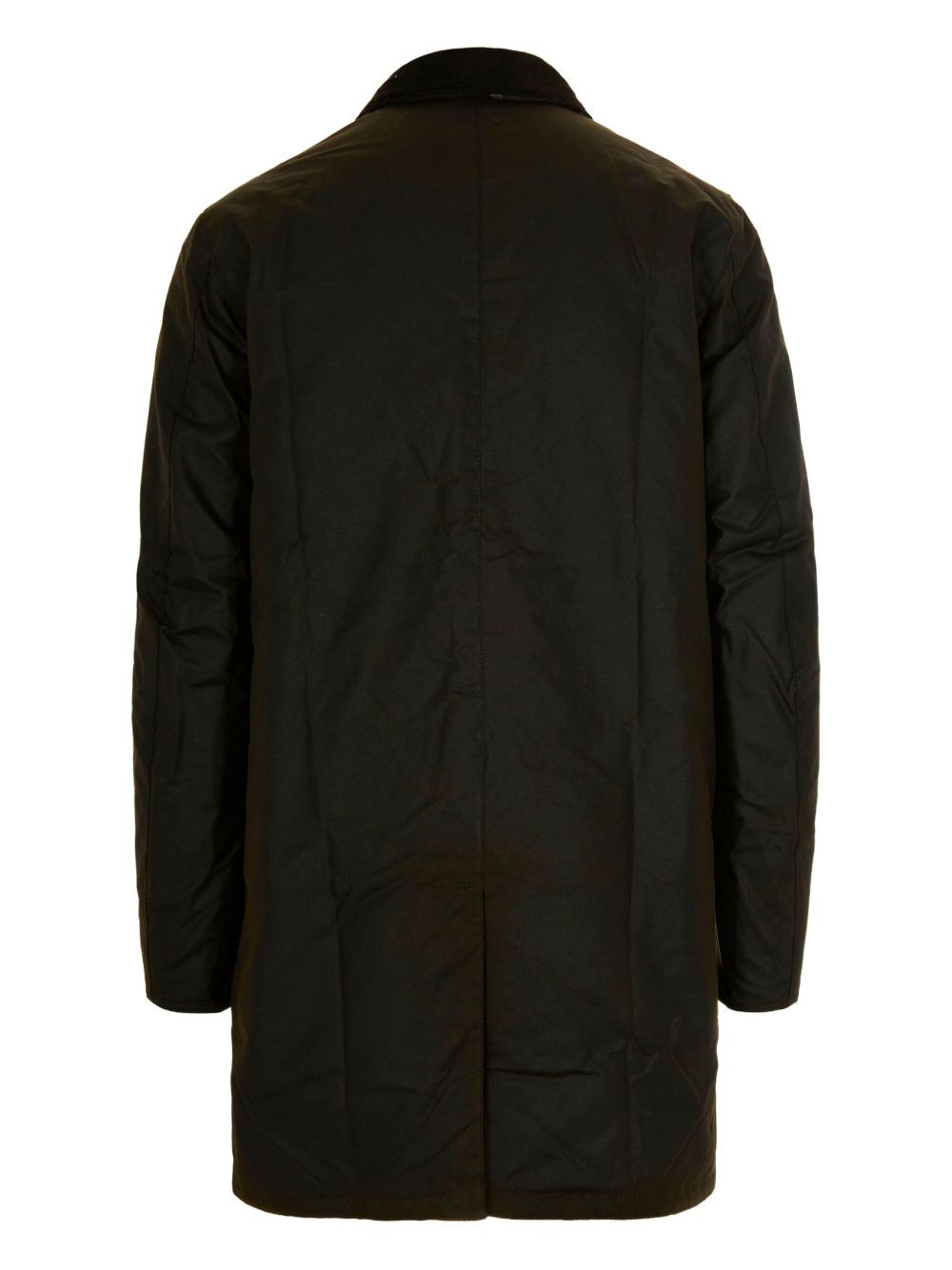 cotton buttoned coat - 2