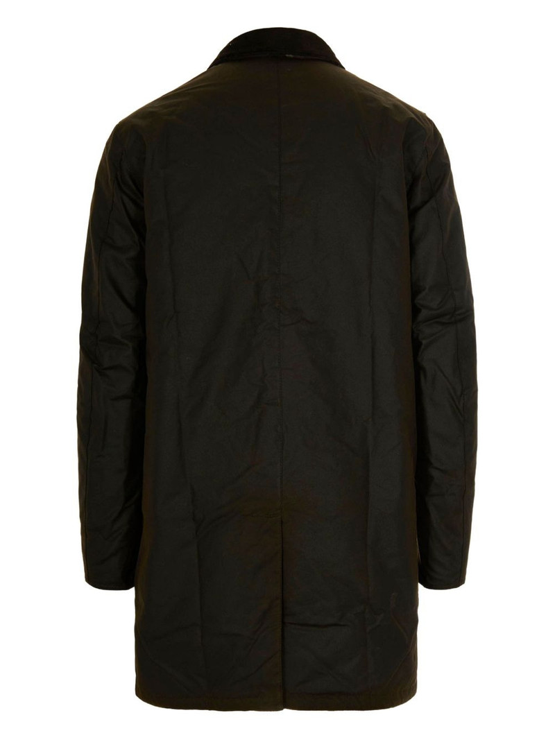 Barbour cotton buttoned coat outlook