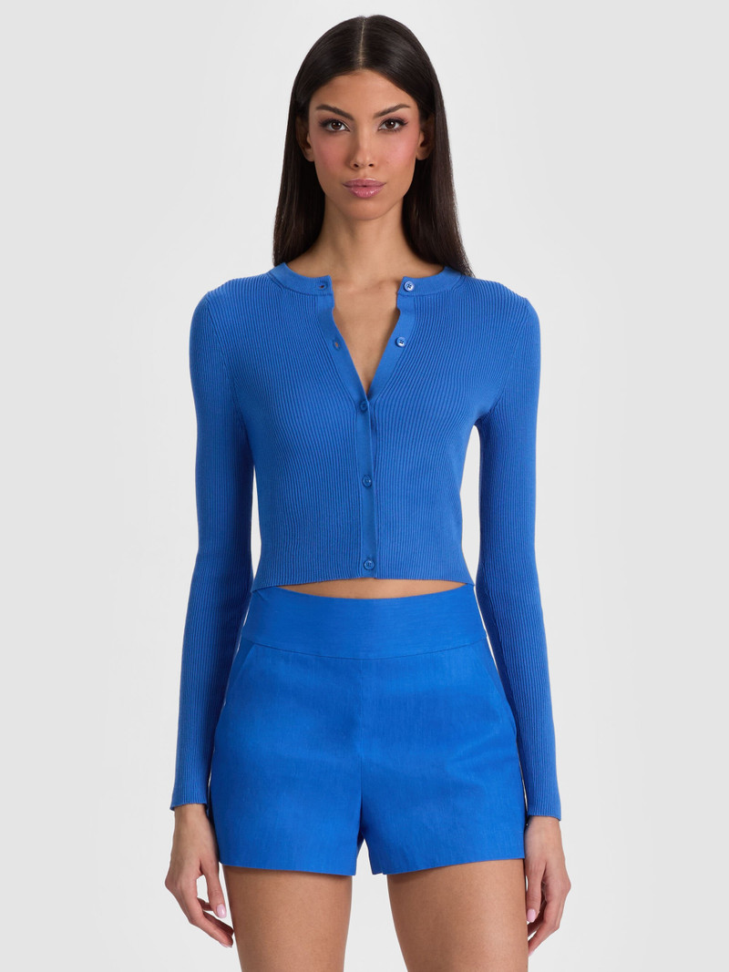 CARSON CARDIGAN - BLUE IRIS 2