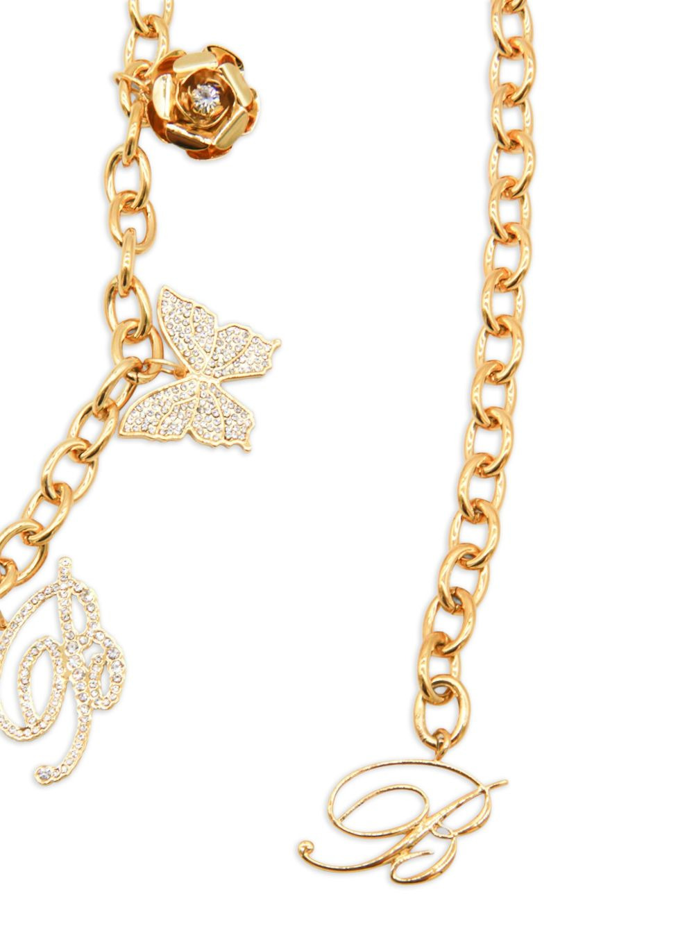 rose-butterfly chain belt - 2