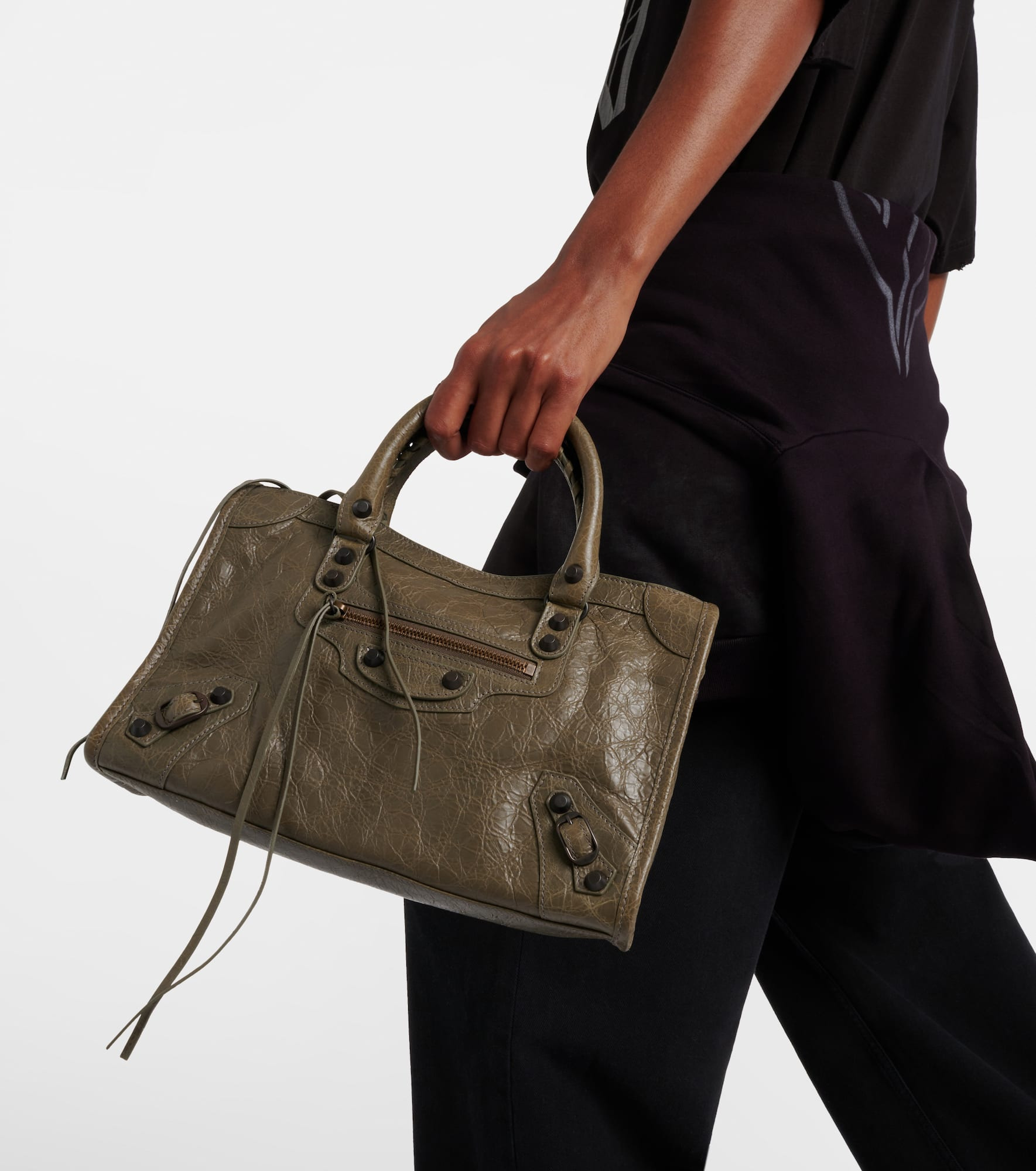 Le City Small leather tote bag - 7