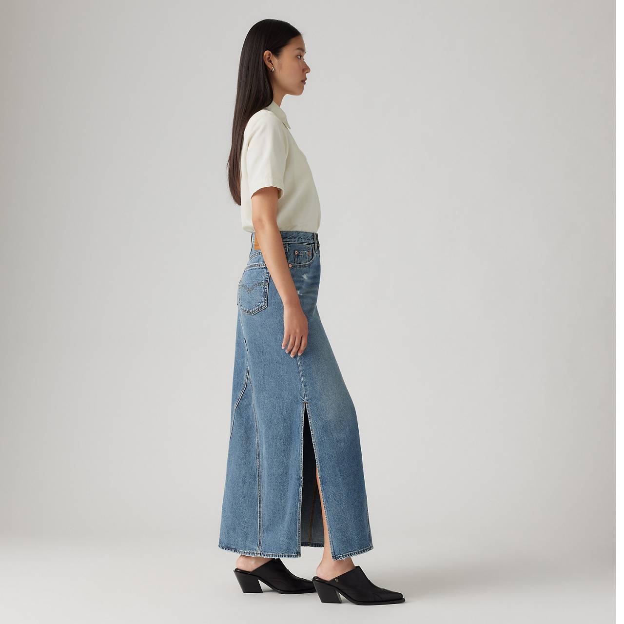 LONG ICON SKIRT - 6