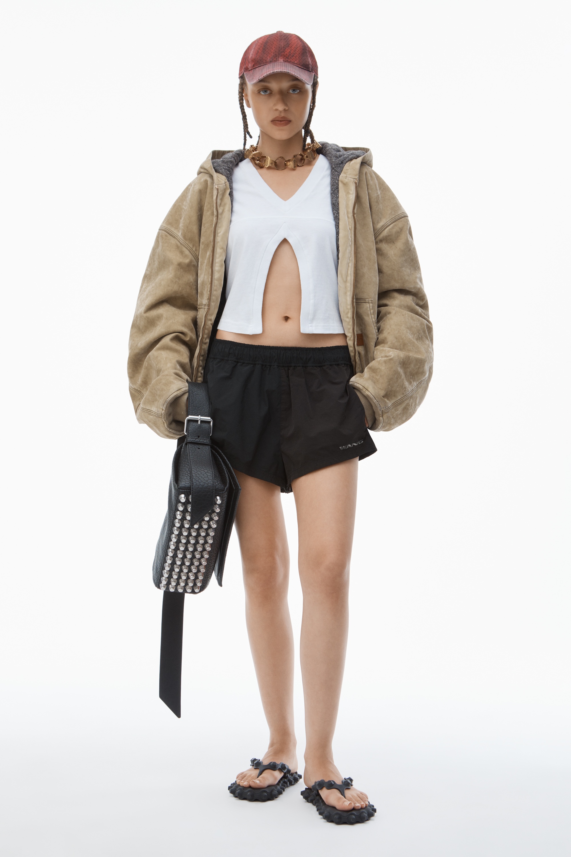 Ruched Track Short - 2