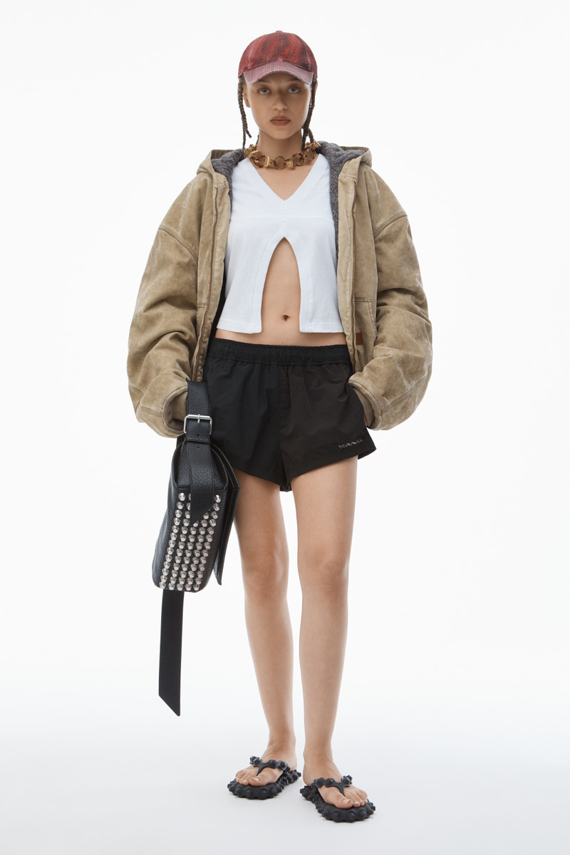 Alexander Wang Ruched Track Short outlook