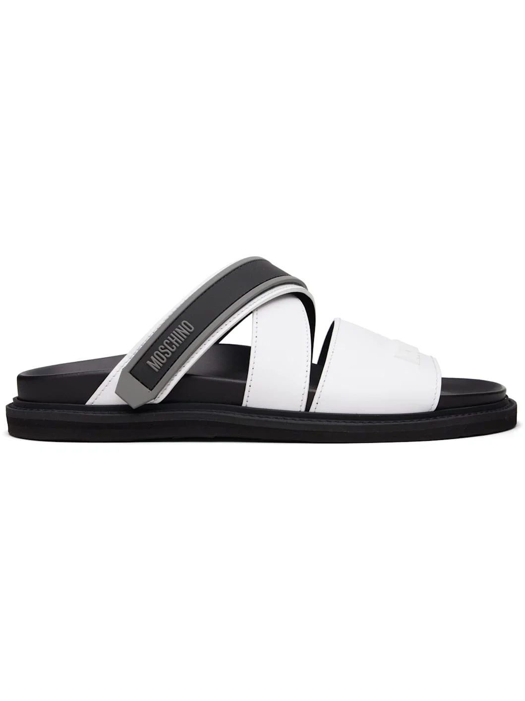 White Sporty Sandals - 1