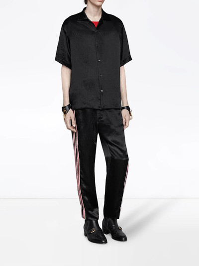 GUCCI Embroidered acetate jogging pant outlook