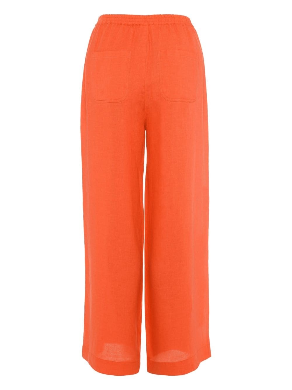 Select wide-leg linen trousers - 5