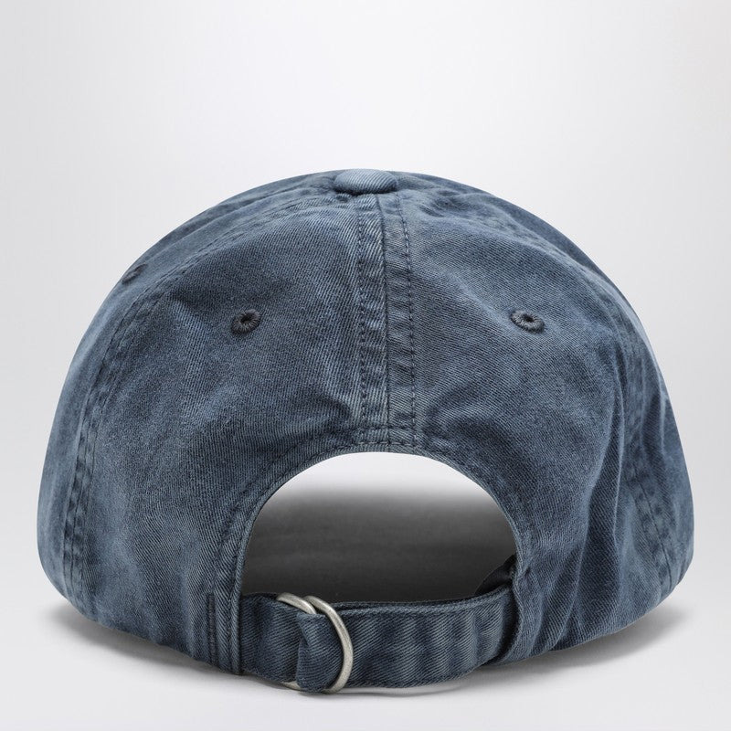 Acne Studios Blue Logo Baseball Cap Men - 2