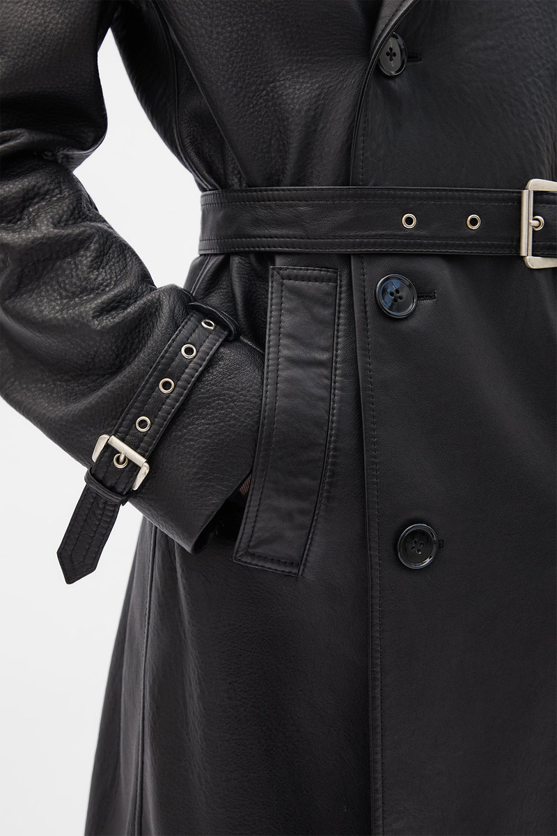 Eda Fitted Double Breasted Coat 7