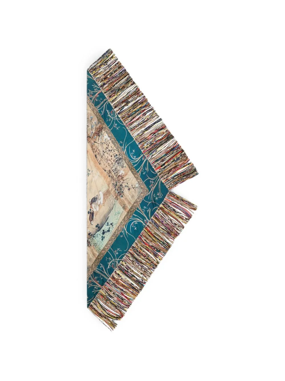 Aloeuw fringed scarf - 1