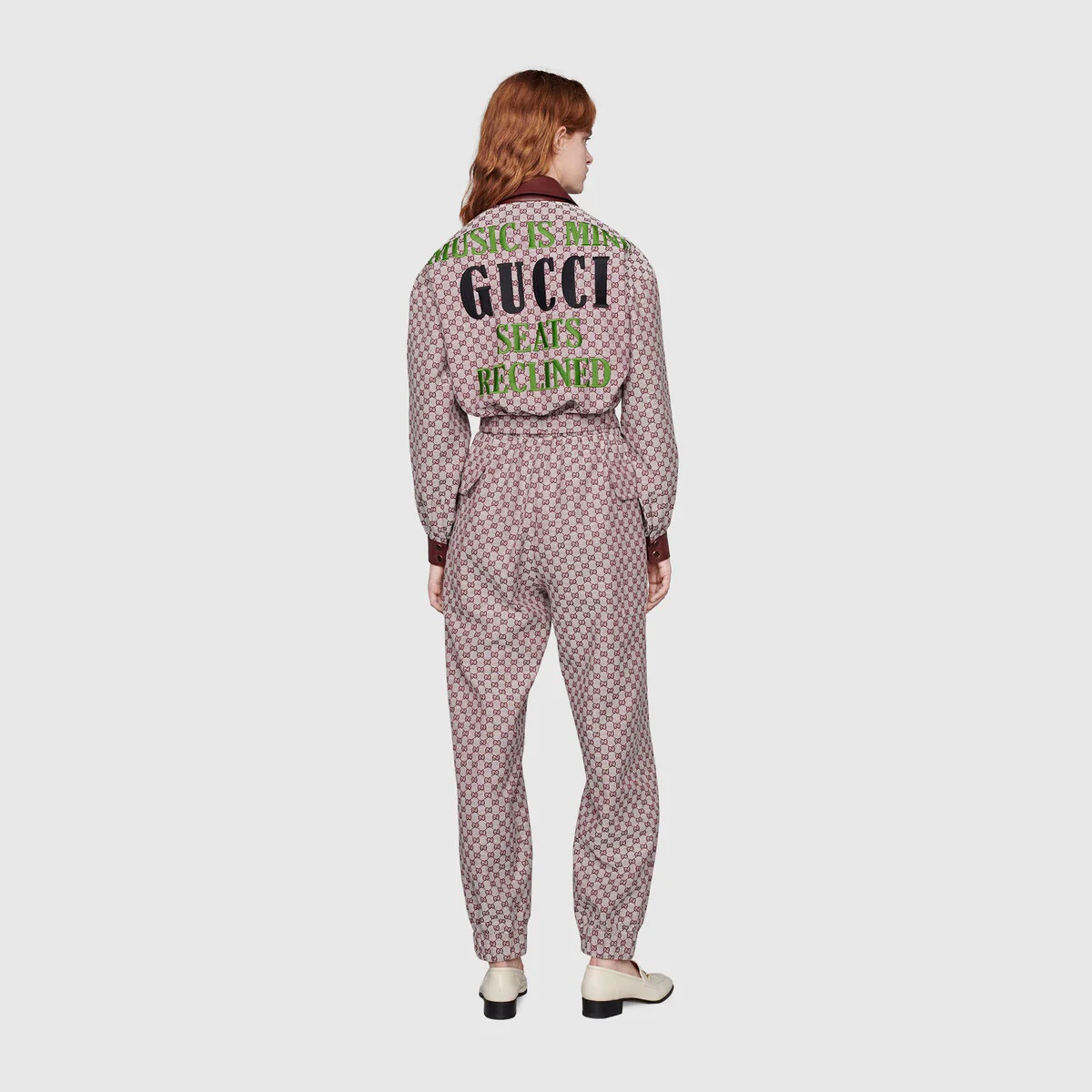 Gucci 100 GG canvas jumpsuit - 4