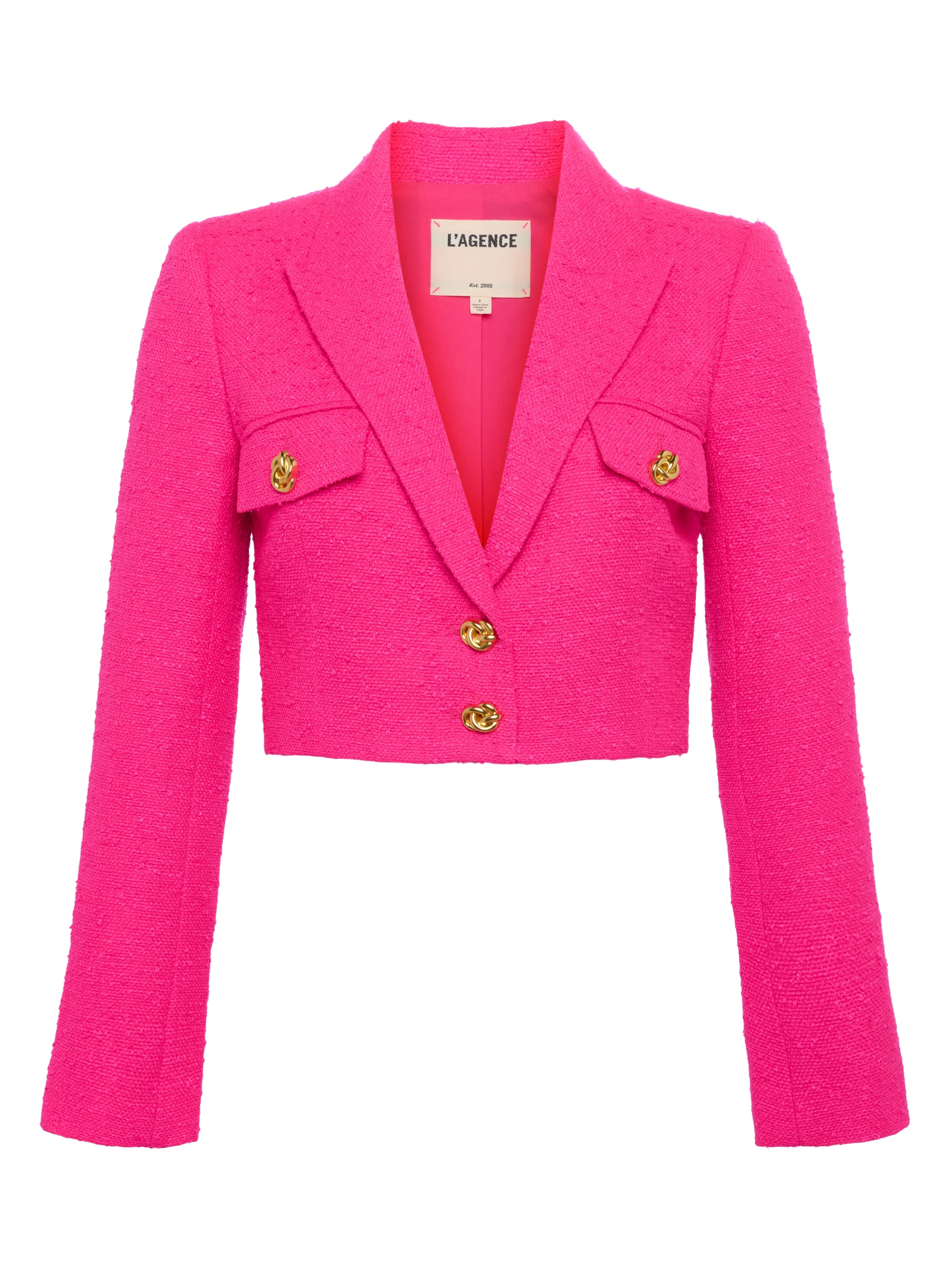 Maura Cropped Tweed Jacket - 1