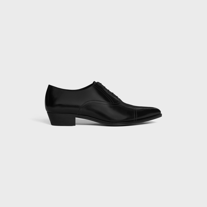CELINE JUDE PERFORATED OXFORD IN POLISHED BULL 1