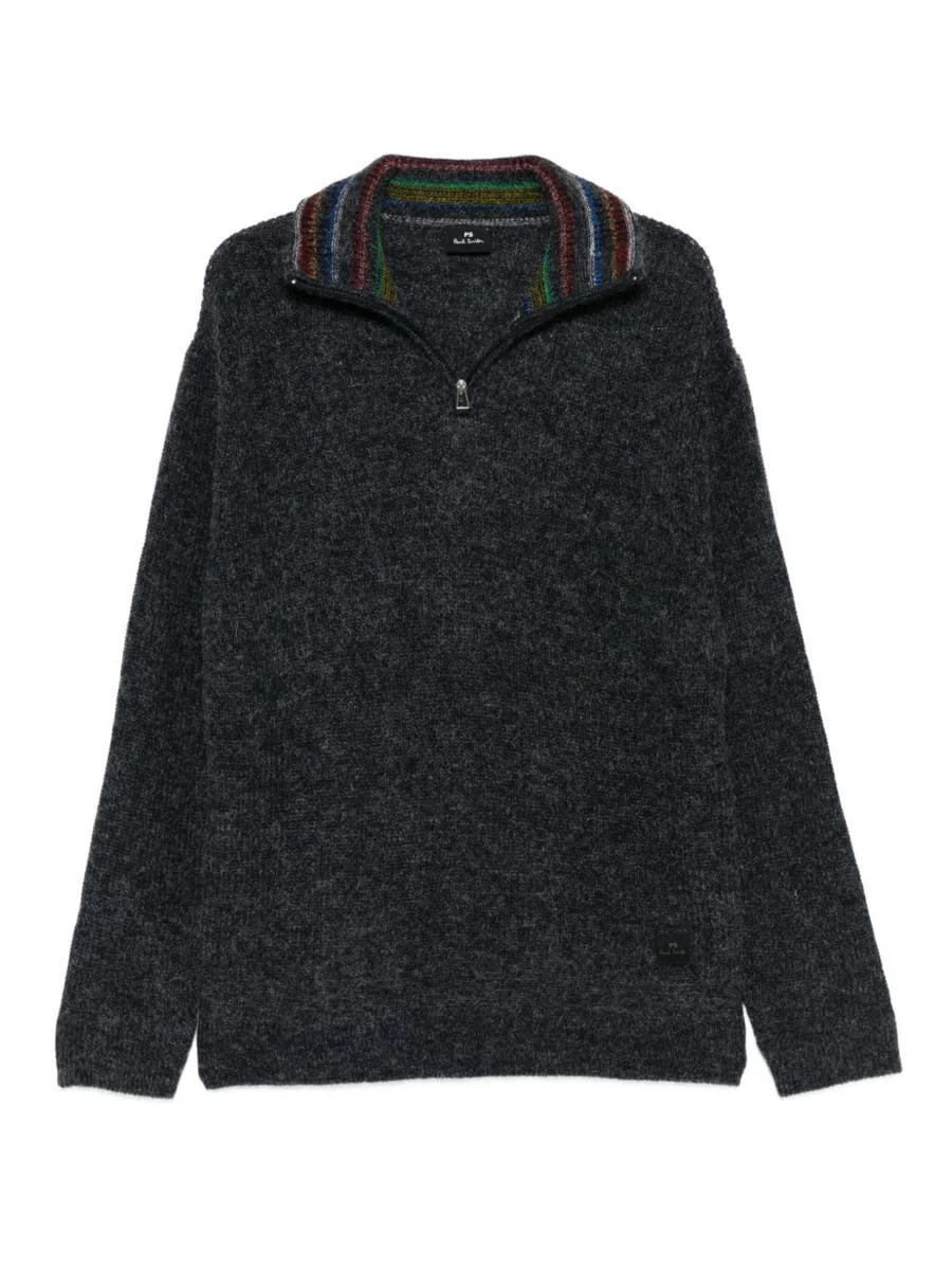 Paul Smith Half-Zio Sweater - 1