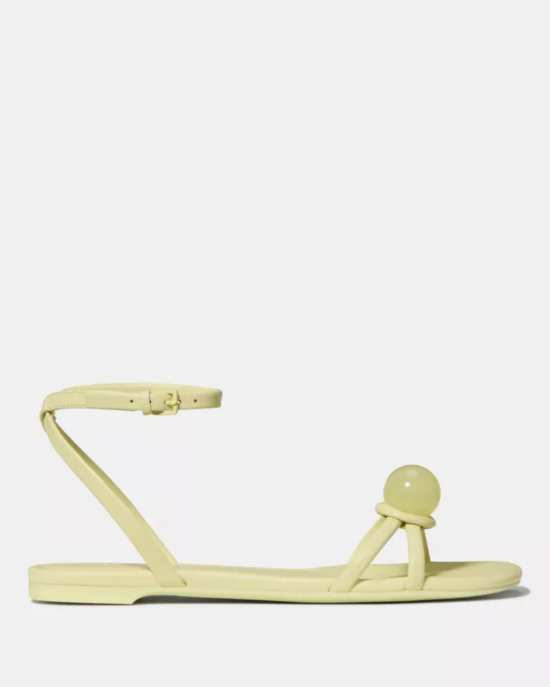 Harmony Smooth Leather Flat Sandal - 1