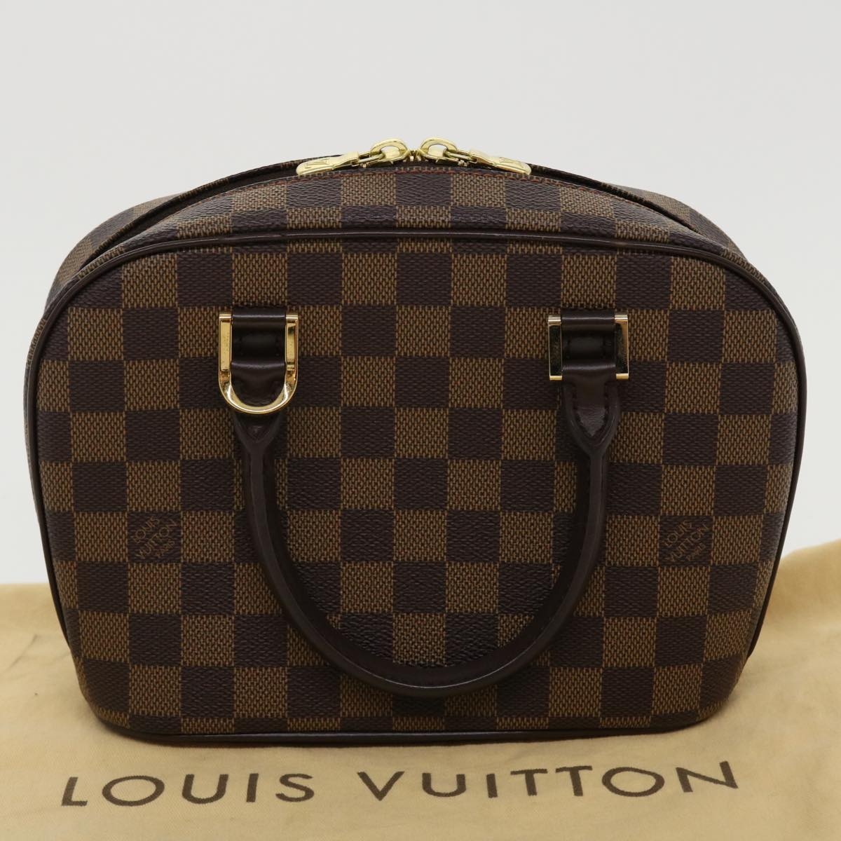 LOUIS VUITTON Damier Ebene Saria Mini Hand Bag N51286 - 12