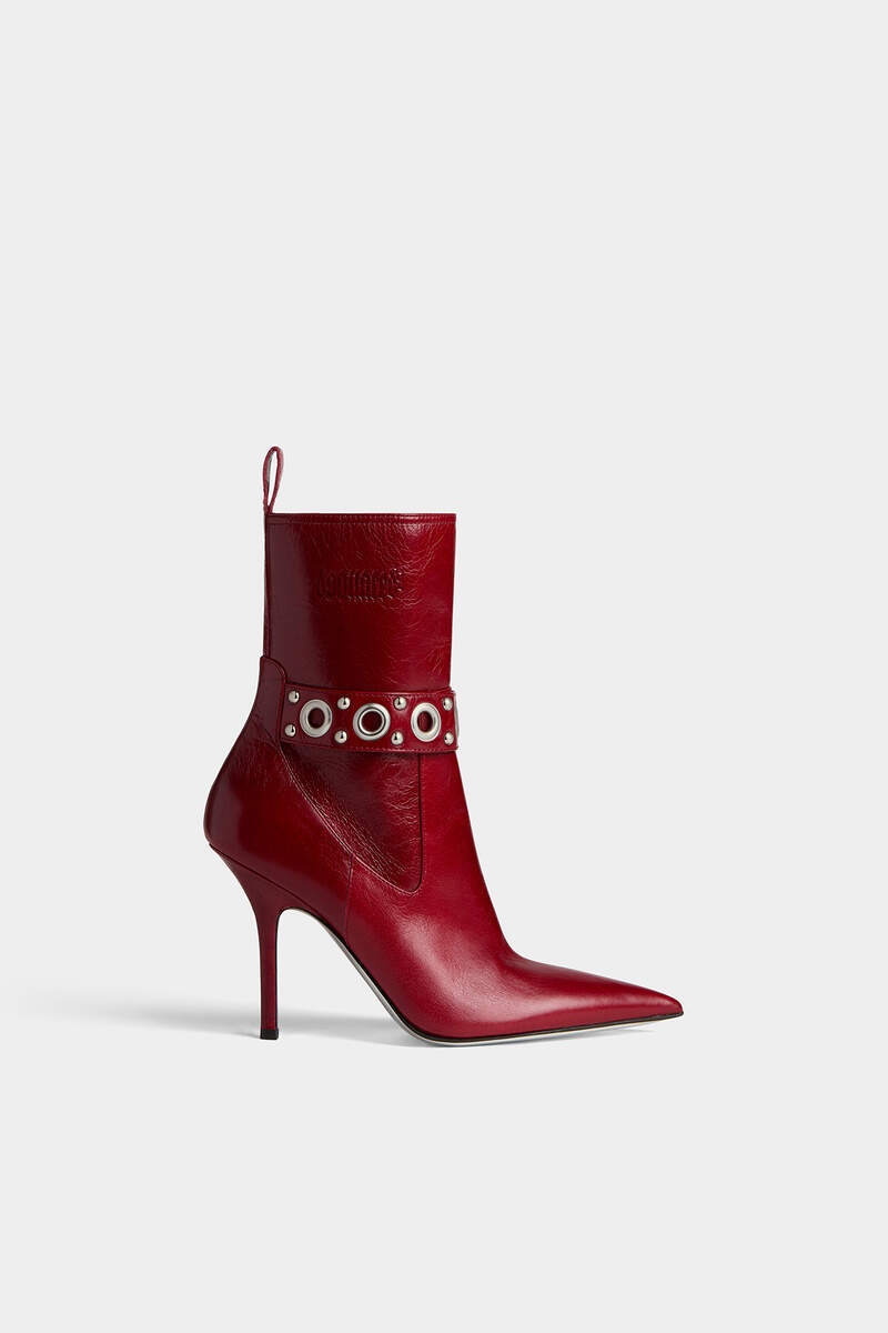 GOTHIC DSQUARED2 HEELED ANKLE BOOTS - 1