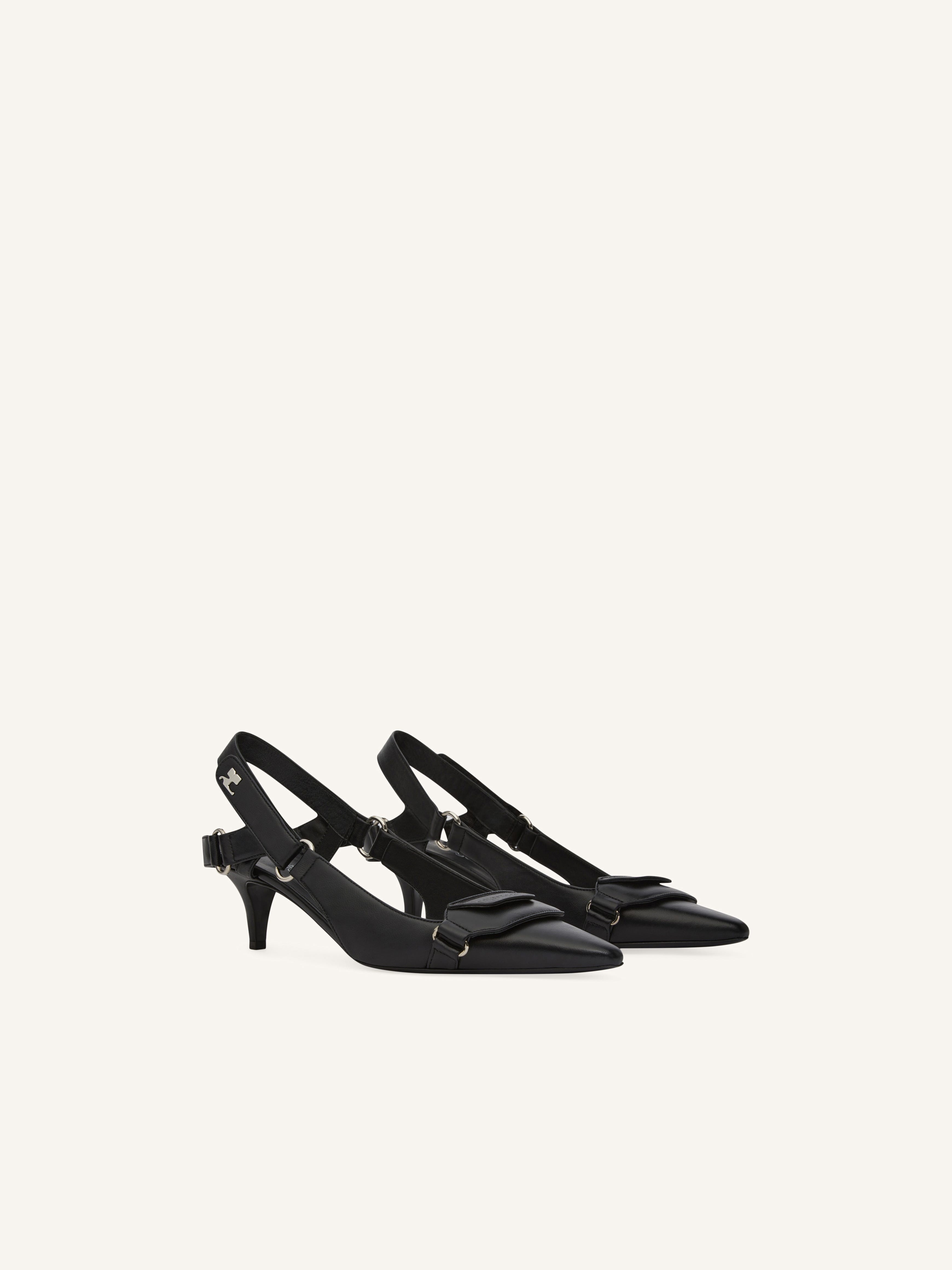 RACER LEATHER SLINGBACKS - 2