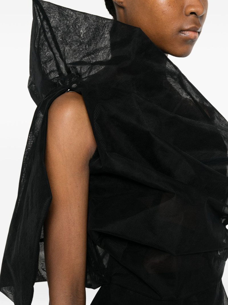 asymmetric draped top 5