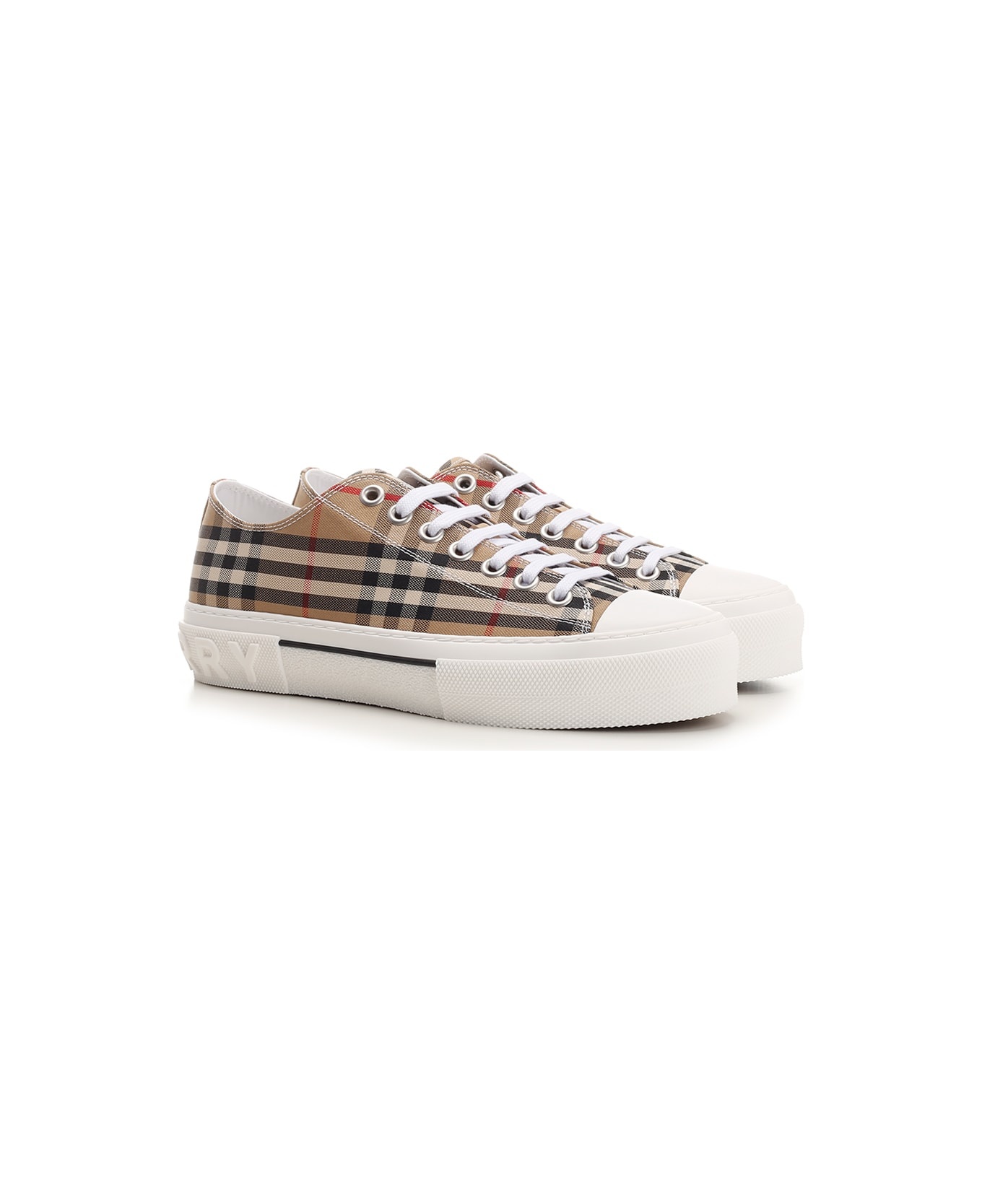 Vintage Check Sneakers - 2