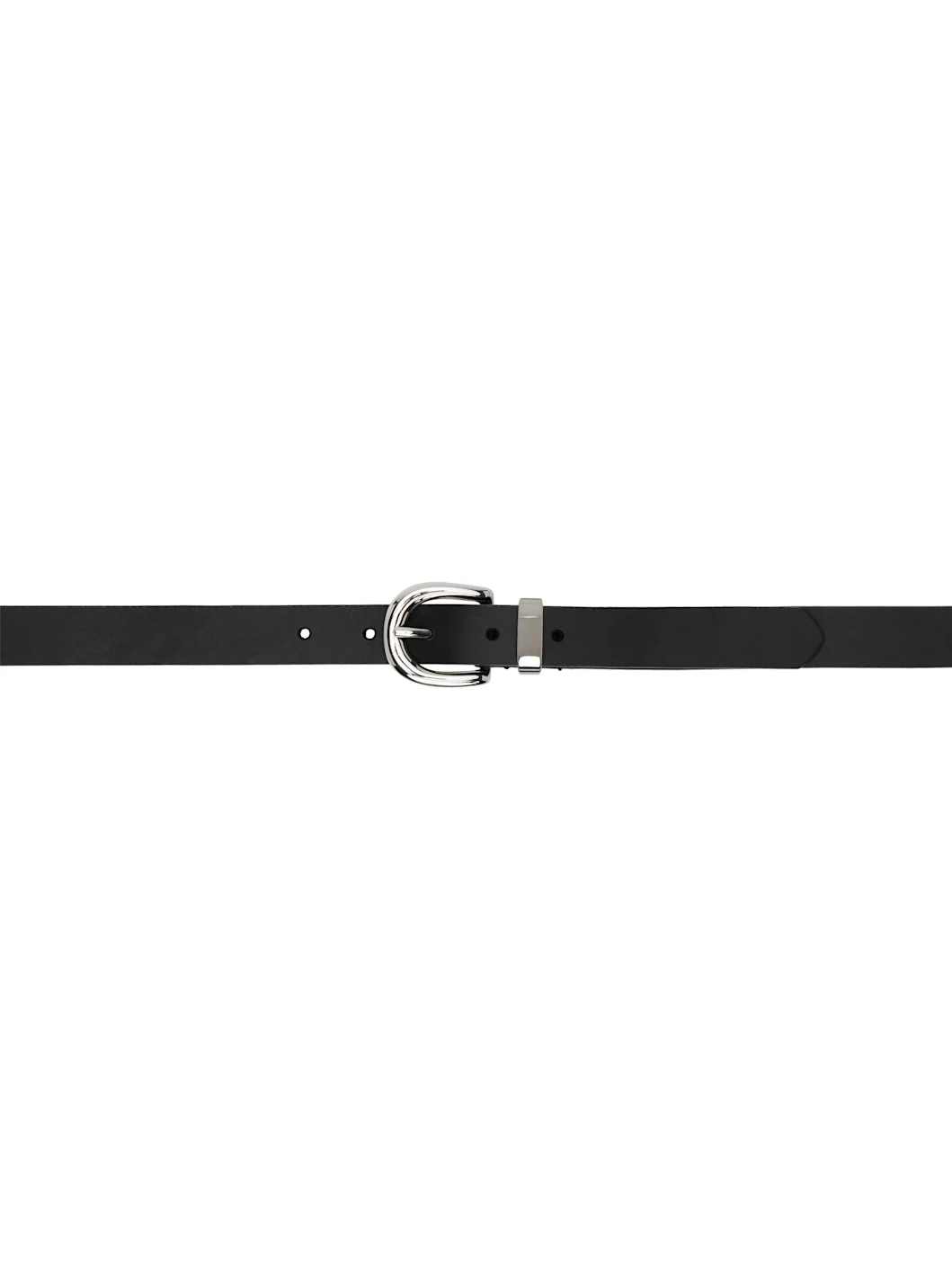 Black Simple Belt - 1