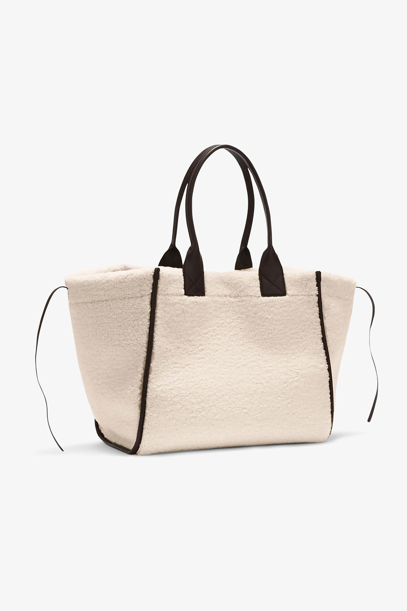 GANNI SHEARLING XXL TOTE outlook
