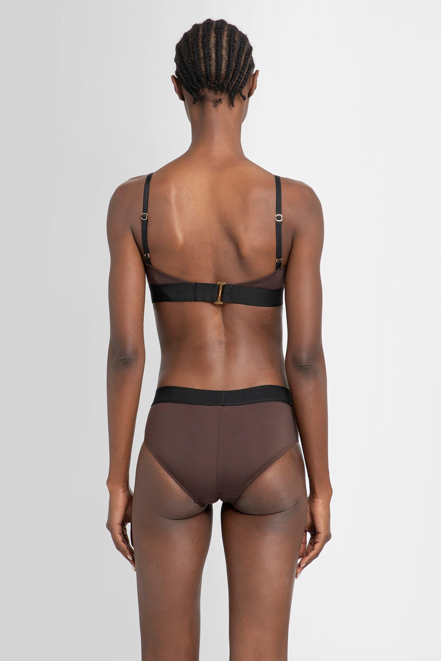 TOM FORD WOMAN BROWN UNDERWEAR - 3